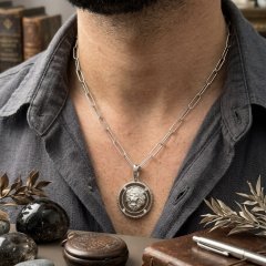The Sterling Courage Men’s Pendant & Chain Set