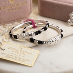 Authentic Silver Najaria Baby Bangles