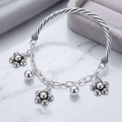 The Heritage Floral Charm Bracelet