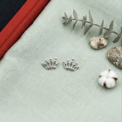 The Little Princess Crown Studs