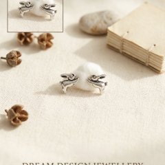 The Little Leaping Bunny Studs