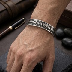 The Neo-Classic 925 Silver Cuff Bracelet