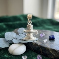 925 Silver Divine Shivling Pendant