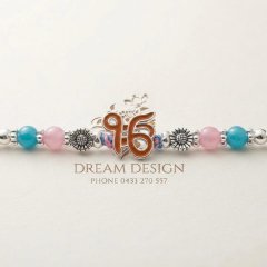 Divine Unity: 925 Sterling Silver Ek Onkar Enamel Rakhi