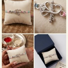 The Eternal Bonds: Ganesha with Key 925 Silver Rakhi Collection