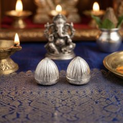 The Divine Silver Modak